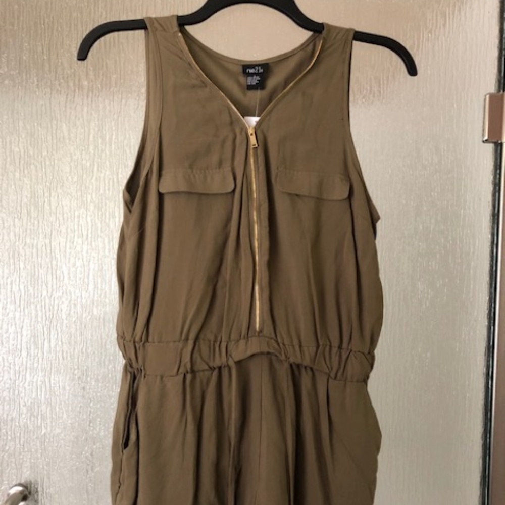 Romper - Army Green